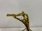 Brass Sculpture of Musician on Marble Base, 1980s 7