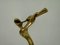 Brass Sculpture of Musician on Marble Base, 1980s 9