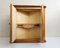 Hanging Corner Cabinet with Intarsia, 1950s 7