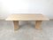 Vintage Travertine Dining Table, 1970s 9