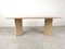 Vintage Travertine Dining Table, 1970s 8