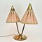 Space Age Brass Table Lamp, 1950s 4