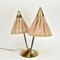 Space Age Brass Table Lamp, 1950s, Image 2