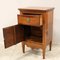 Italian Louis XVI Bedside Table in Walnut, Image 5