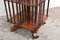 Revolving Bookcase in Oak on Wheels, 1900s 8