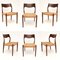 Vintage Danish Dining Chairs by Arne Hovmand-Olsen, 1960, Set of 6 9
