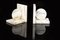 Art Deco Bookends in Marble from Semerak, Set of 2 1