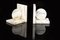 Art Deco Bookends in Marble from Semerak, Set of 2, Image 1