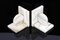 Art Deco Bookends in Marble from Semerak, Set of 2 2