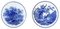 19th Century Decorative Plates from Villeroy & Boch, 1890s, Set of 2, Image 1