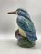 Large Colored Majolica Figure of a Kingfisher, 1960s 13