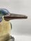 Large Colored Majolica Figure of a Kingfisher, 1960s 16