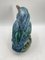 Large Colored Majolica Figure of a Kingfisher, 1960s 7