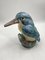 Large Colored Majolica Figure of a Kingfisher, 1960s 4