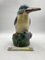Large Colored Majolica Figure of a Kingfisher, 1960s 18