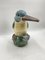 Large Colored Majolica Figure of a Kingfisher, 1960s 9