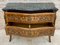 French Louis XV Style Bombé Satinwood Marquetry and Ormolu Mounted Commode, 1940s 13
