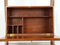 Mid-Century Wall Unit in Teak and Brass from Isa Bergamo, 1950s 5