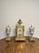 French Victorian Mantle Clock Garniture Set, 1860s, Set of 3 7