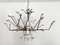 Italian Murano Glass and Brass Chandelier by Carlo Nason for Mazzega, 1970s 12