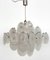 Italian Murano Glass and Brass Chandelier by Carlo Nason for Mazzega, 1970s 15