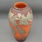 Vase Art Nouveau en Pate de Verre avec Décor en Métal, 1900-1920 5