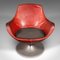 Vintage Italian Swivel Tub Chairs in Leather, 1970, Set of 2, Image 10