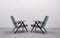 Mid-Century Model B 310 VAR Easy Chairs in Light Blue Bouclé, 1960s, Set of 2 5