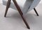 Mid-Century Model B 310 VAR Easy Chairs in Light Blue Bouclé, 1960s, Set of 2 7