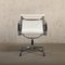 Chaise de Salle à Manger EA108 en Résille Blanche en Aluminium par Charles & Ray Eames pour Vitra, 2013 4