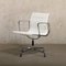 EA108 Aluminium Esszimmerstuhl mit weißem Netzgewebe von Charles & Ray Eames für Vitra, 2013 2