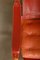 Butacas Sirocco Safari de cuero rojo y fresno de Arne Norell para Arne Norell AB, Sweden, años 90. Juego de 2, Imagen 11