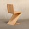 Zig Zag Chair in Ash by Gerrit Thomas Rietveld, 2010s, Image 2