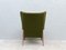 Fauteuil Mid-Century avec Tapisserie Vert Mousse 6