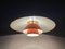 Lámpara colgante Ph 4/3 danesa de Poul Henningsen para Louis Poulsen, años 50, Imagen 27