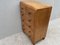 Small Art Deco Wood Chest of Drawers 2