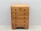 Small Art Deco Wood Chest of Drawers 14