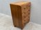 Small Art Deco Wood Chest of Drawers, Image 5