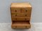 Small Art Deco Wood Chest of Drawers, Image 7