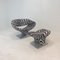 Set of Ribbon Chair with Ottoman by Pierre Paulin for Artifort, 1990s, Image 1