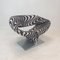 Set of Ribbon Chair with Ottoman by Pierre Paulin for Artifort, 1990s, Image 7