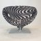 Set of Ribbon Chair with Ottoman by Pierre Paulin for Artifort, 1990s, Image 8