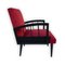 Fauteuil Rouge Mid-Century, 1960s 3