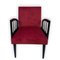 Fauteuil Rouge Mid-Century, 1960s 6