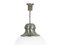 Lámpara colgante A298 de latón niquelado y vidrio opalino de Candle, años 60, Imagen 1