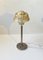 Danish Table Lamp in Brass and Marble Glass from Fog & Mørup, 1940s 3