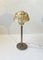 Danish Table Lamp in Brass and Marble Glass from Fog & Mørup, 1940s, Image 3