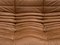 French Togo Sofa in Dark Cognac Leather by Michel Ducaroy for Ligne Roset, Image 2