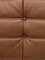 Französisches Togo Sofa aus dunklem cognacfarbenem Leder von Michel Ducaroy für Ligne Roset 8