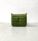 Togo Lounge Chair in Forest Green Leather by Michel Ducaroy for Ligne Roset, Image 7